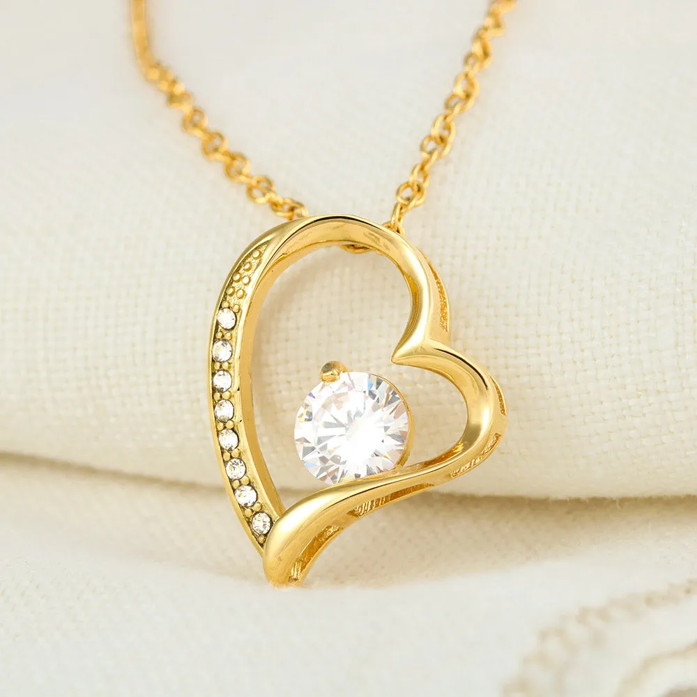 "TO MY WIFE" FOREVER LOVE NECKLACE - LAST BREATH