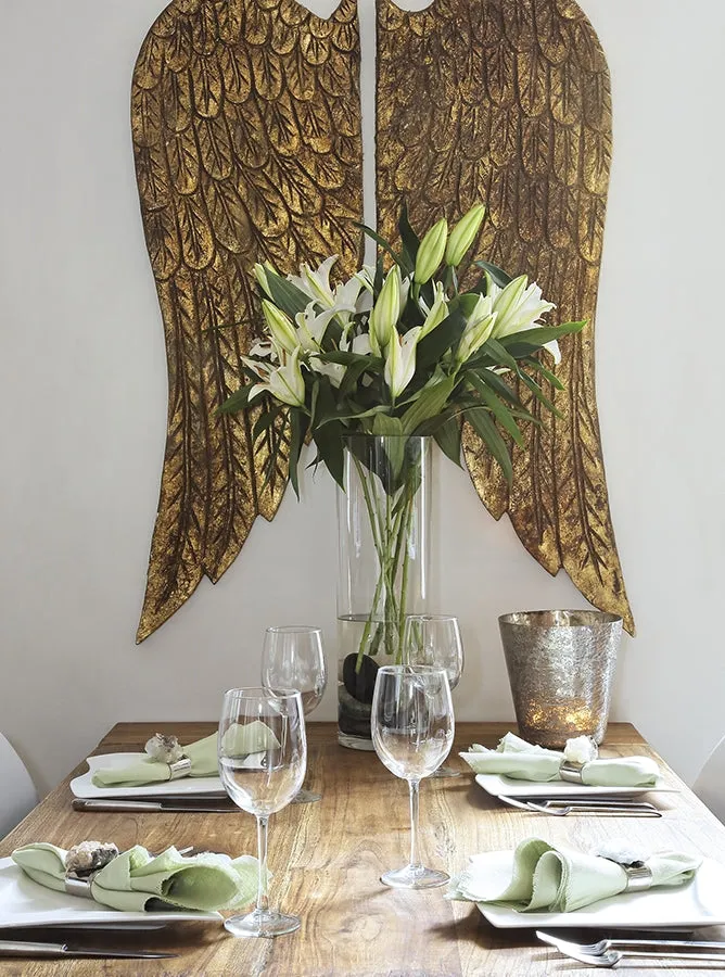 Raw Crystal Napkin Rings