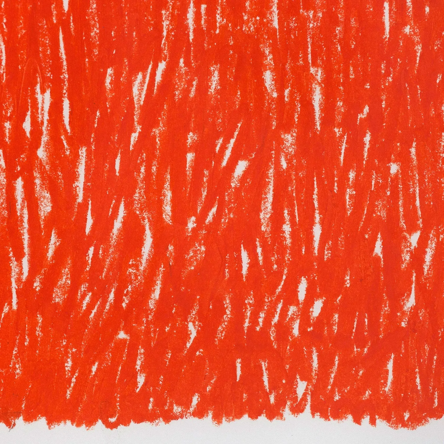 RAY MEAD "UNTITLED (FLAGS)" PASTEL, 1979