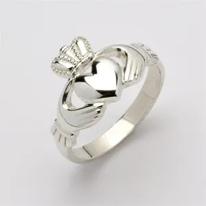 Retired Ladies Silver Claddagh Ring LSF-R205