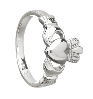 Retired Sterling Silver Love, Loyalty, Friendship Claddagh Ring - ANU3023