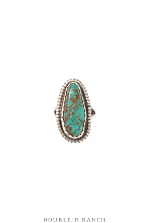 Ring, Single Stone, Turquoise, Vintage, 1537