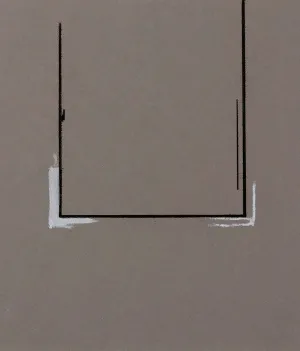 ROBERT MOTHERWELL “GREY OPEN” ETCHING, 1981