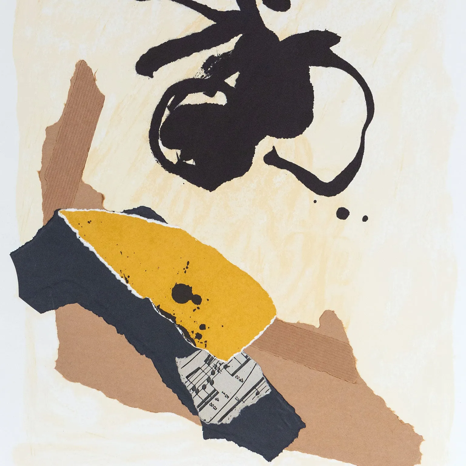 ROBERT MOTHERWELL "CARPETA", 1986