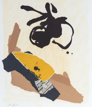 ROBERT MOTHERWELL "CARPETA", 1986