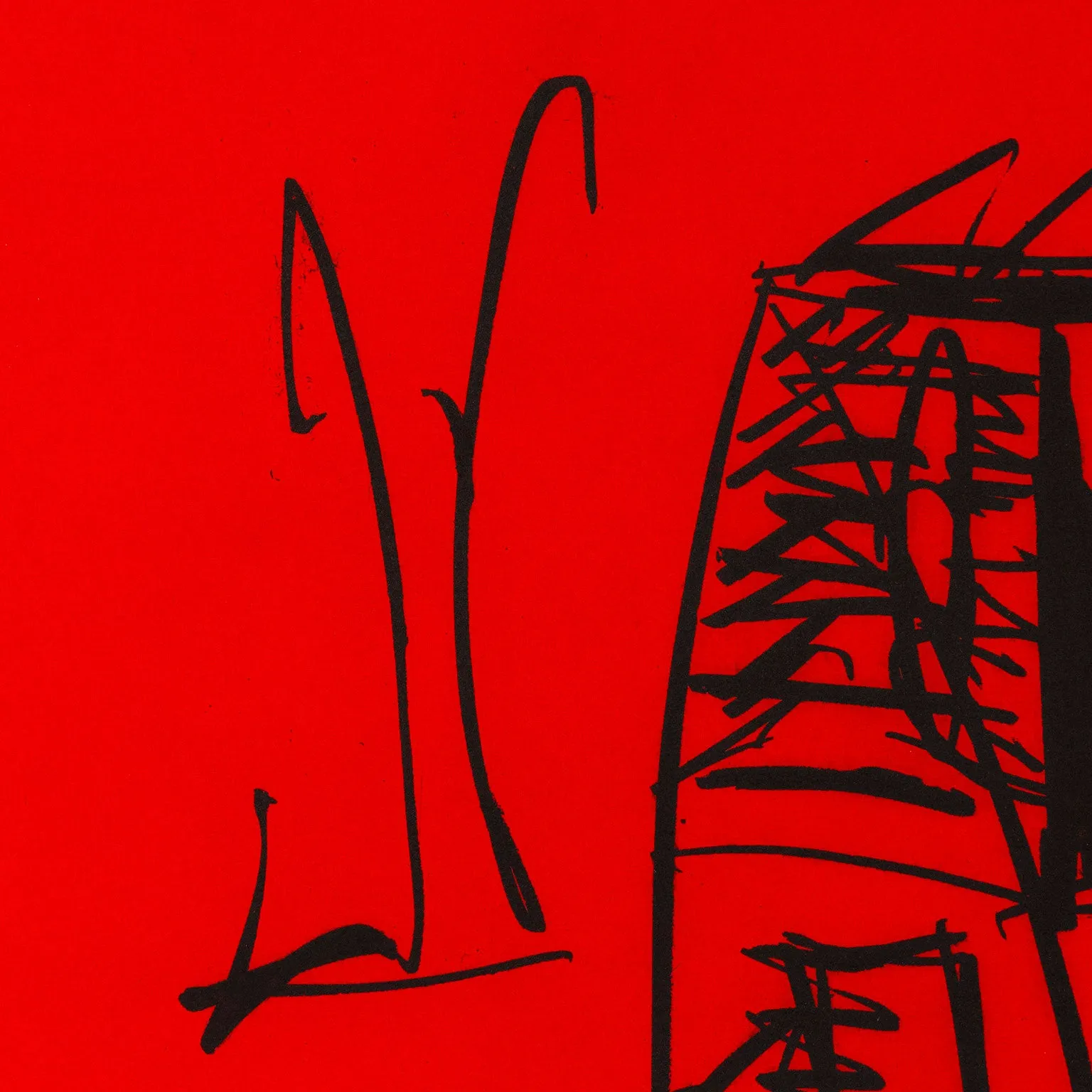 ROBERT MOTHERWELL "SEASIDE STUDIO" 1990