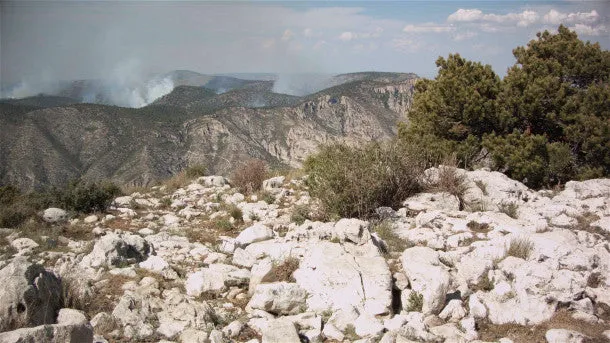 Rocky Terrain at the Guadalupe Mountains