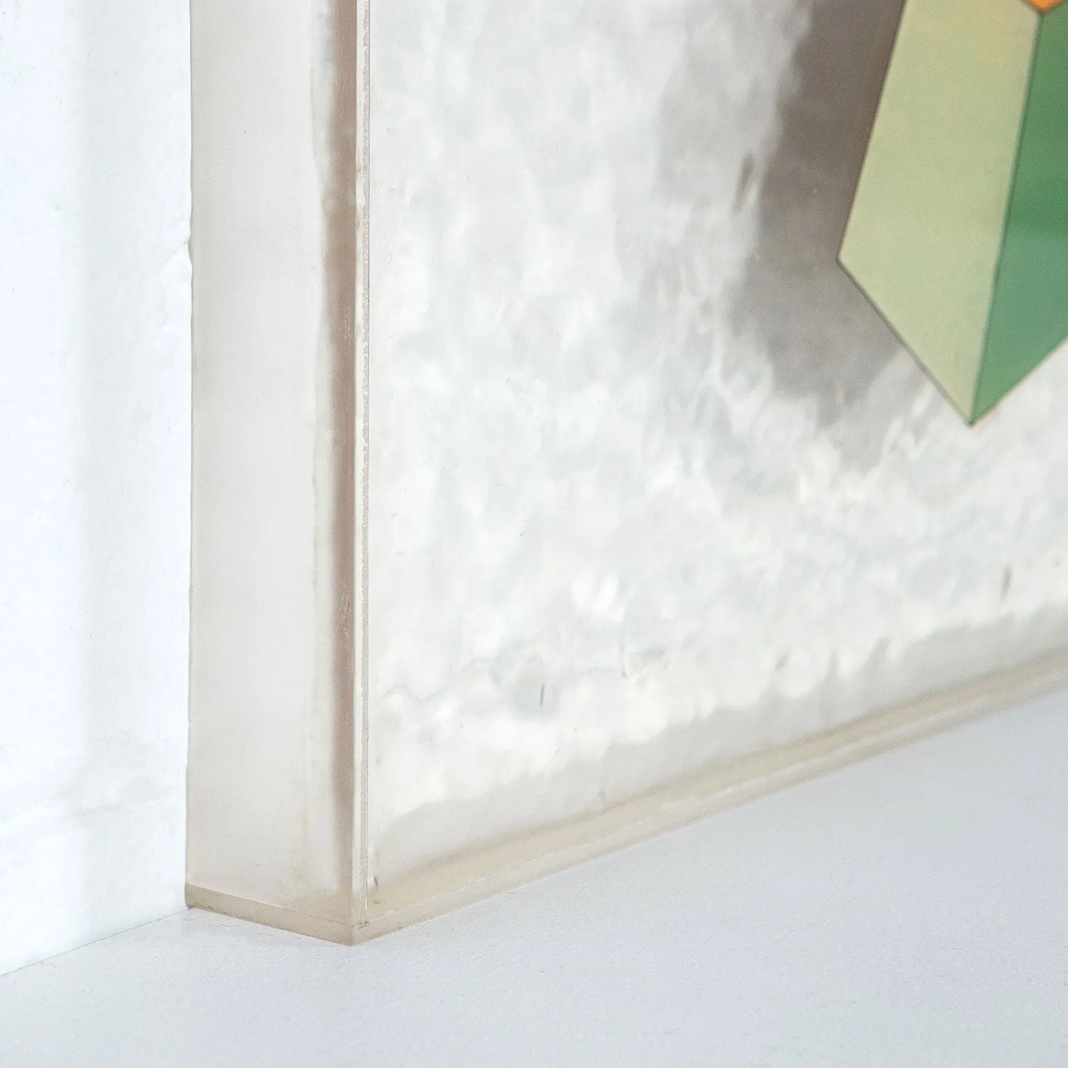 RONALD DAVIS "TRUNCATE" PAINTING, 1967