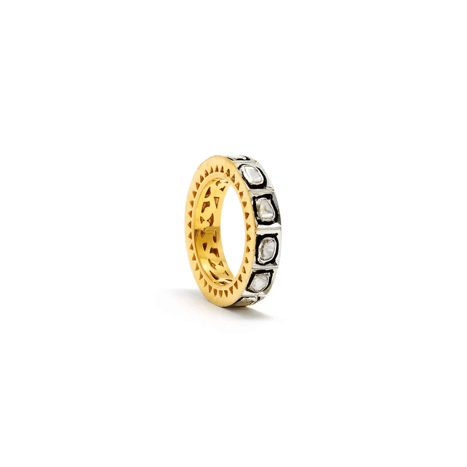 Royal Family Diamond Bolt Ring