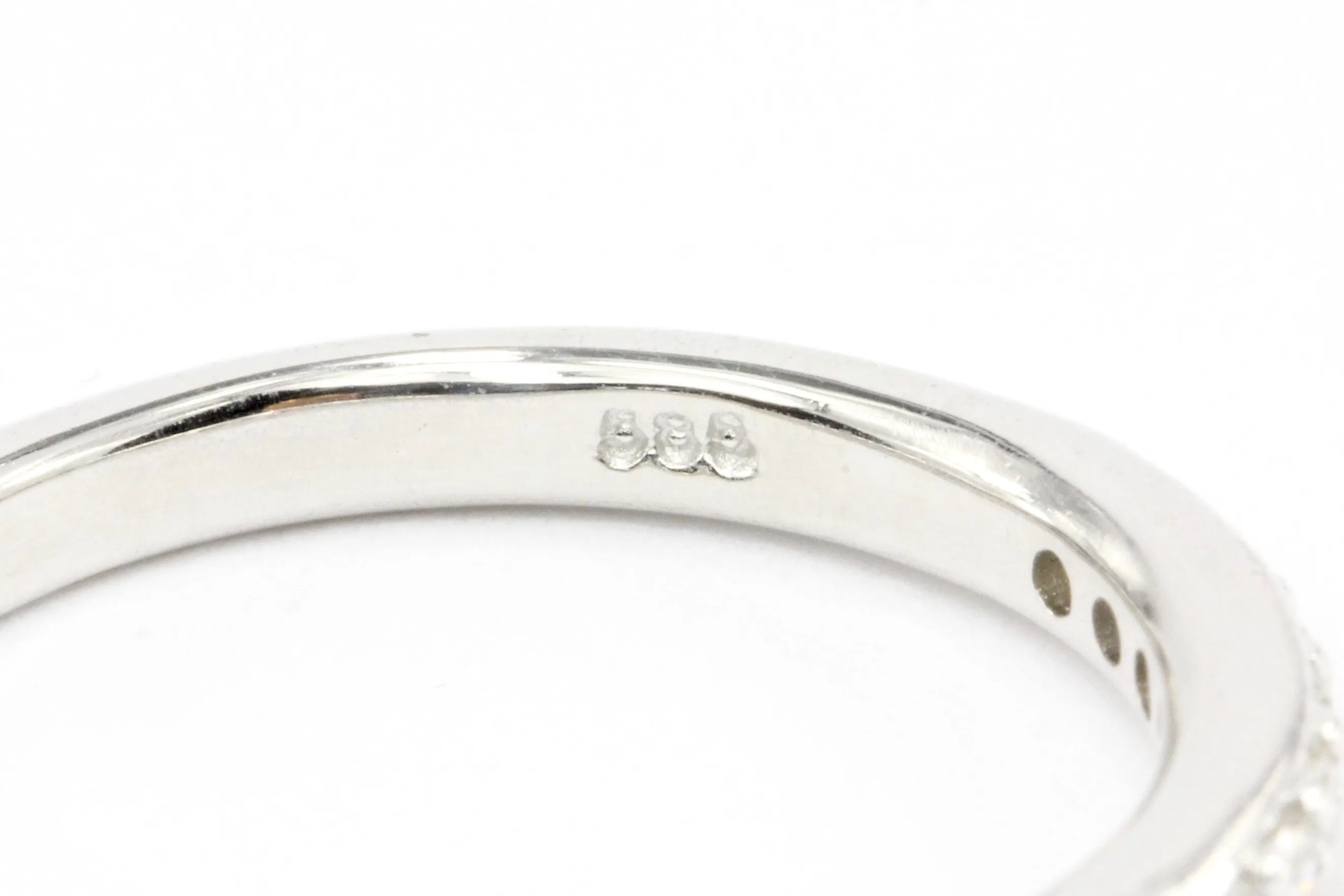 Set of 3 Stackable 14K White Gold Honora  .75 CTW Ruby & Diamond Bands