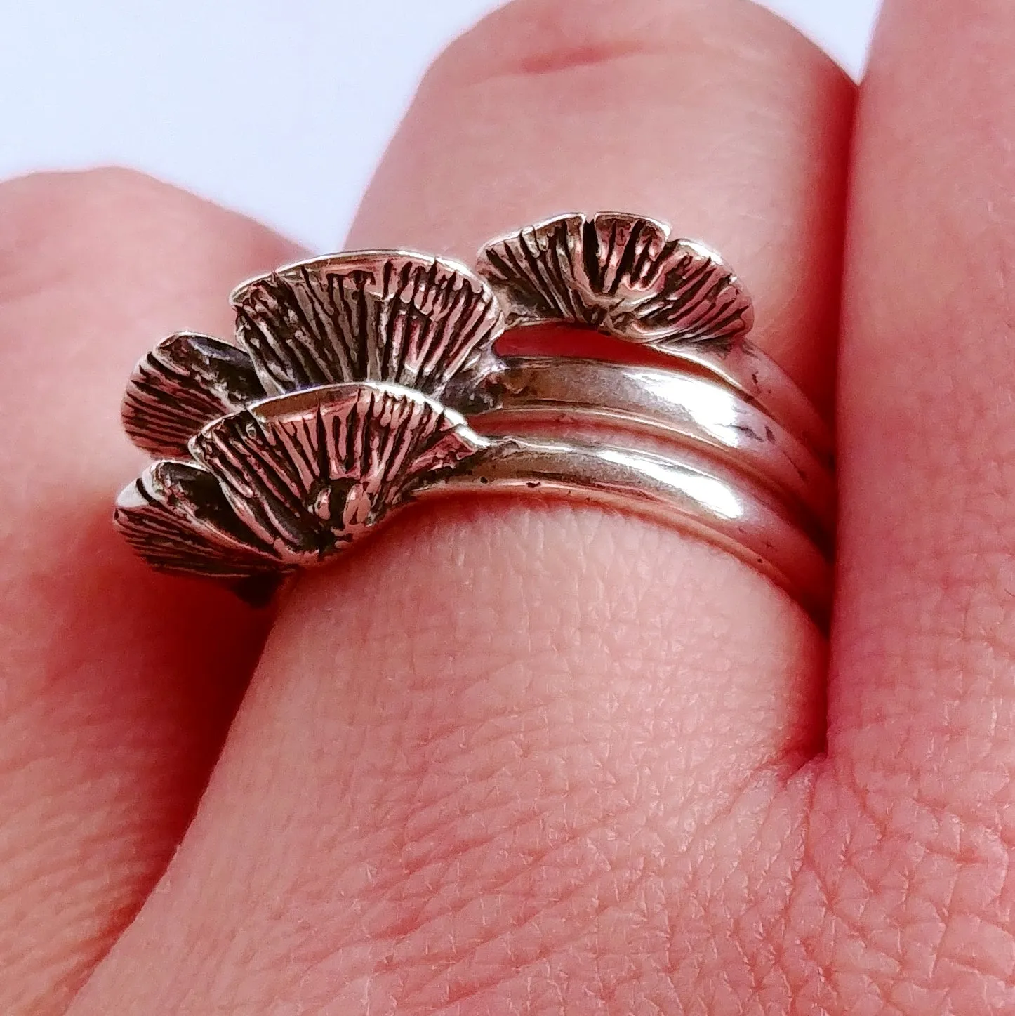 Shelf Fungus Stackable Ring Small