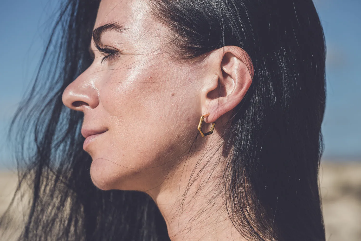 SMALL BAMBOO EARRINGS