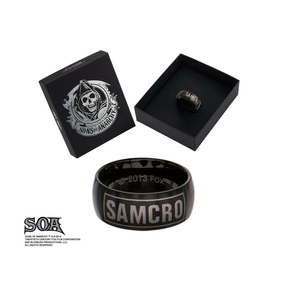 Sons of Anarchy Stainless Steel SAMCRO Rings