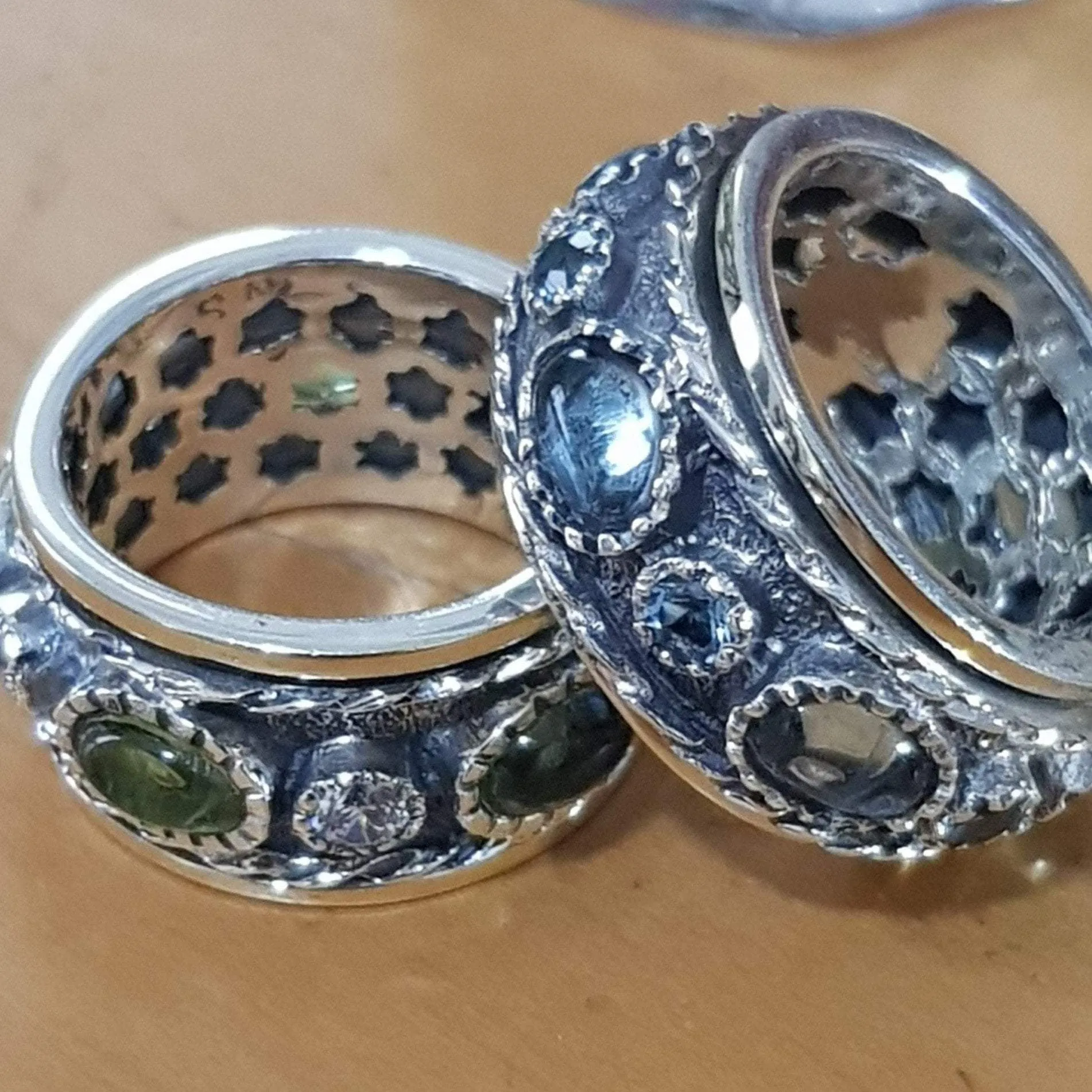Spinner Ring for Woman / Fidget rings