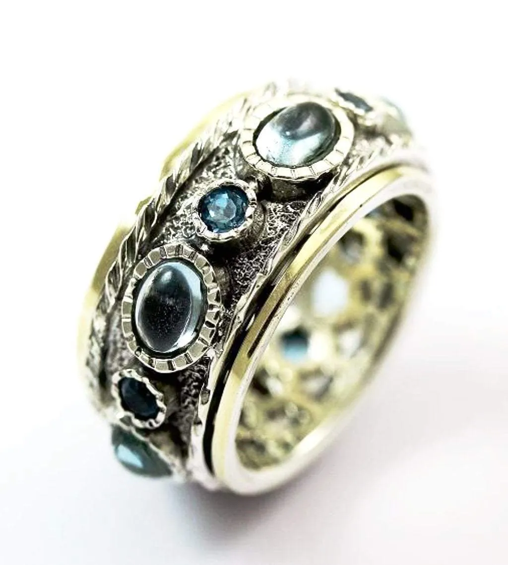 Spinner Ring for Woman / Fidget rings