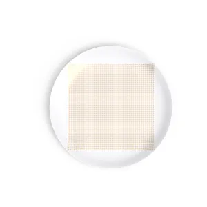 Square Gold Dessert Plate