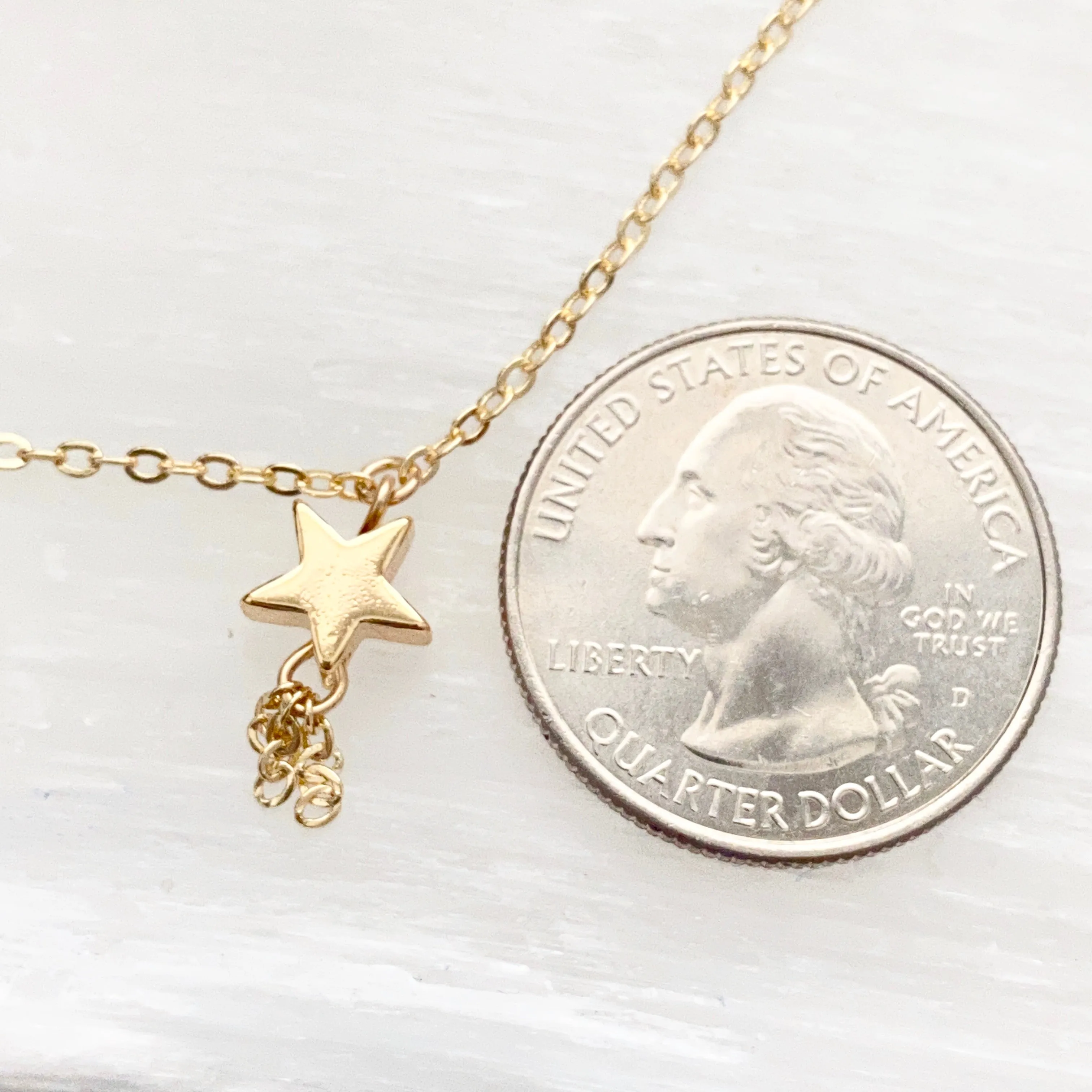 Star Bead Tassel Bracelet