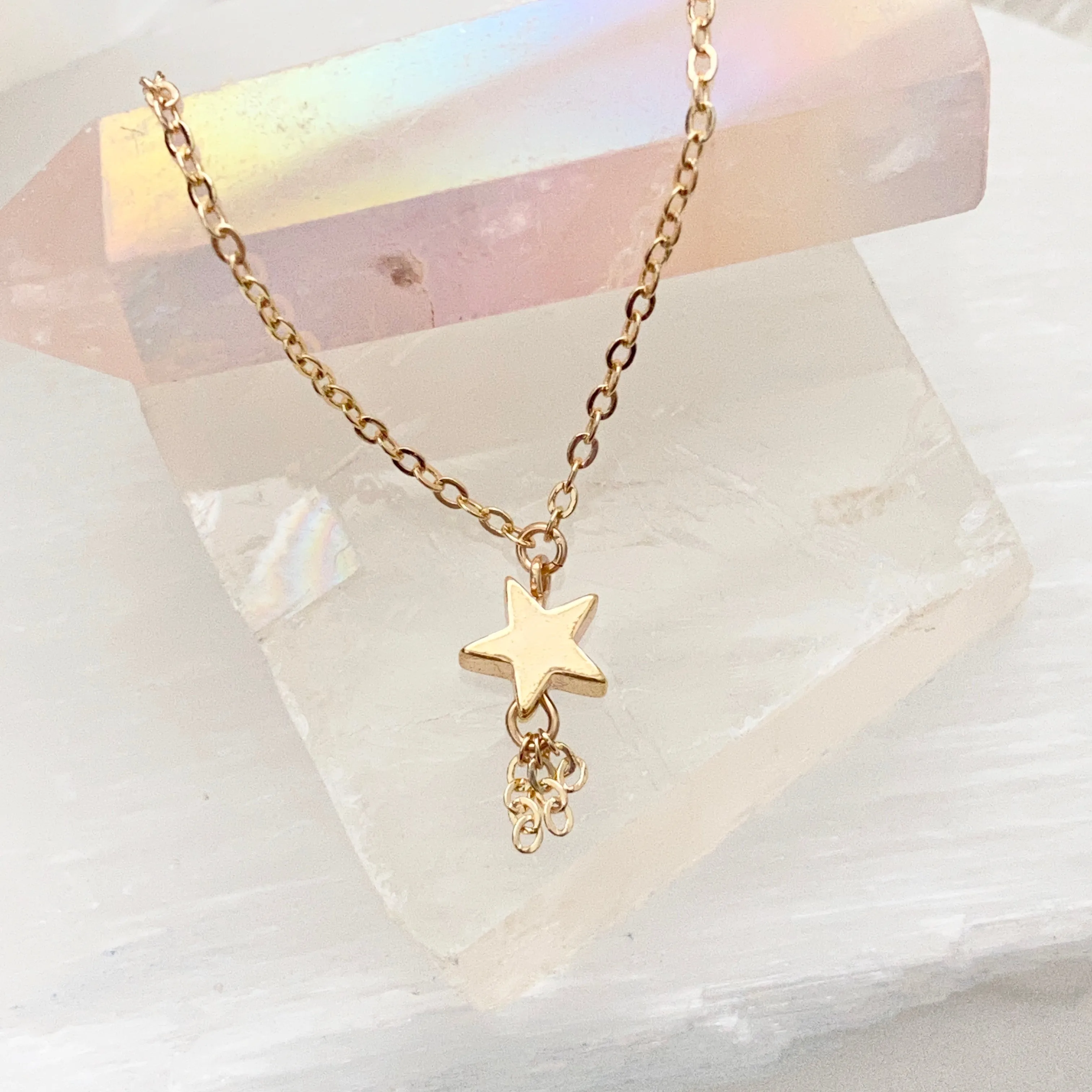 Star Bead Tassel Bracelet