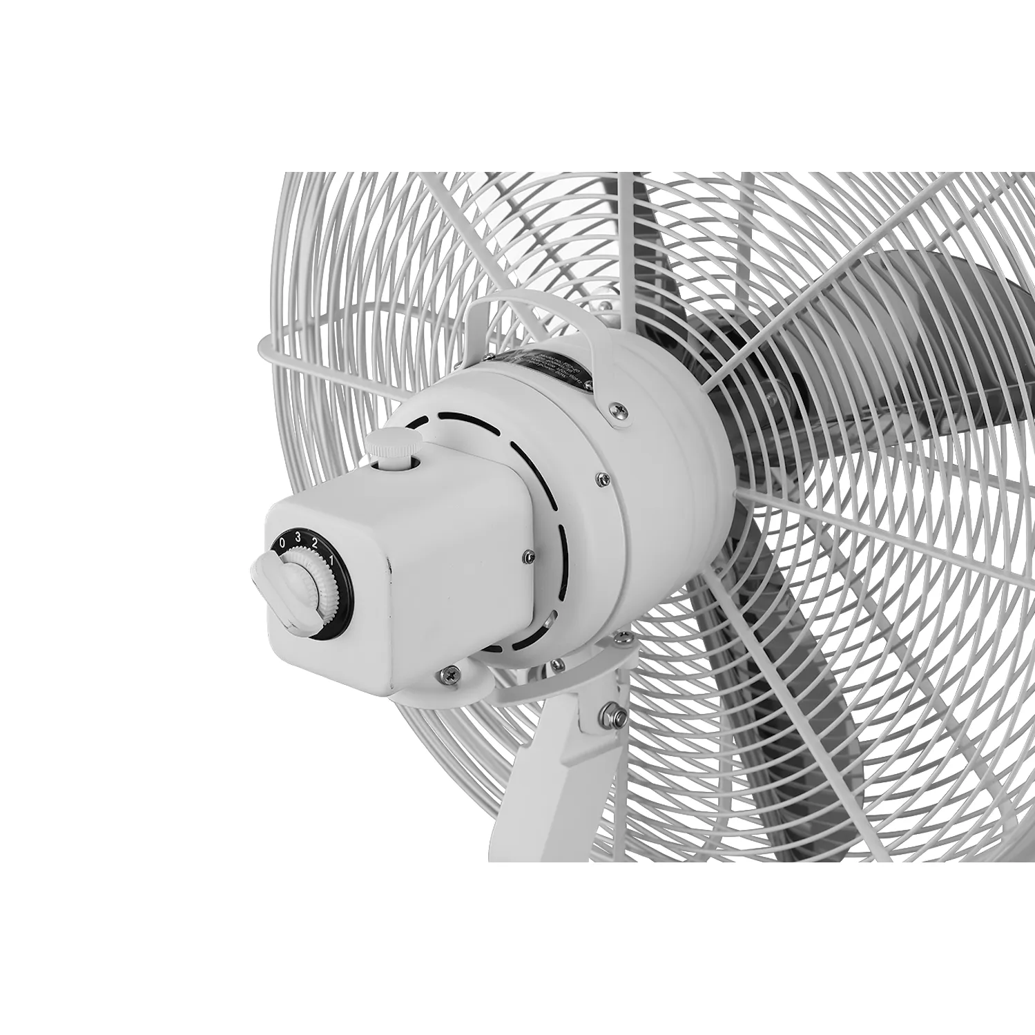 Star Tripod 16" Oscillating Stand Fan Matte White
