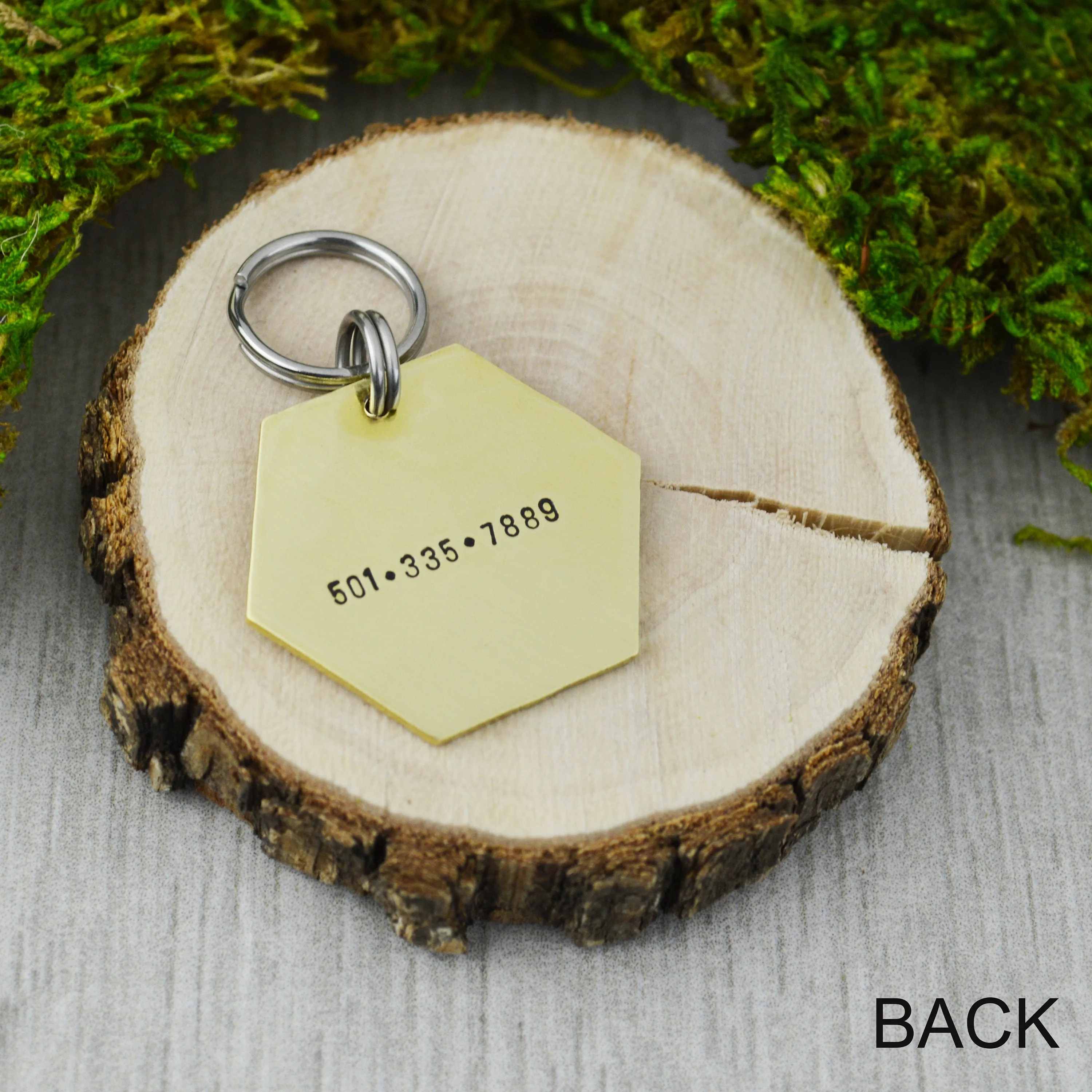 Starry Meadow Pet ID Tag