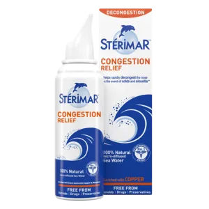 STERIMAR CONESTION RELIEF NASAL SPRAY 50ml Hypertrophic Bed and Bleeding Erotic Nasal Spitter