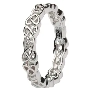 Sterling Silver Ladies Celtic Knot Rings SL-SD12
