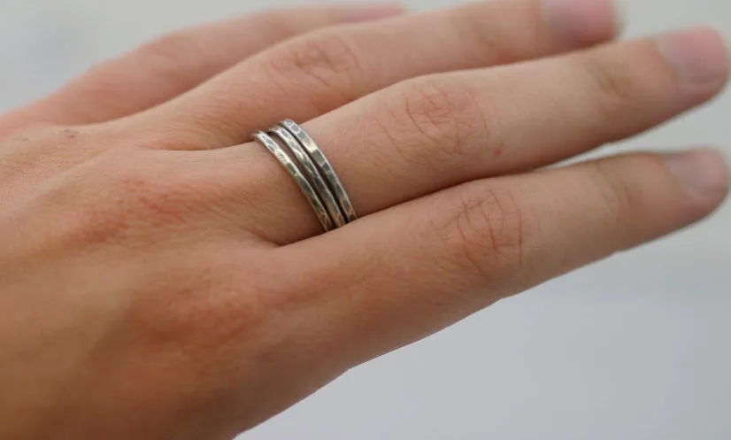 Sterling Silver Stacking Rings (S0197)