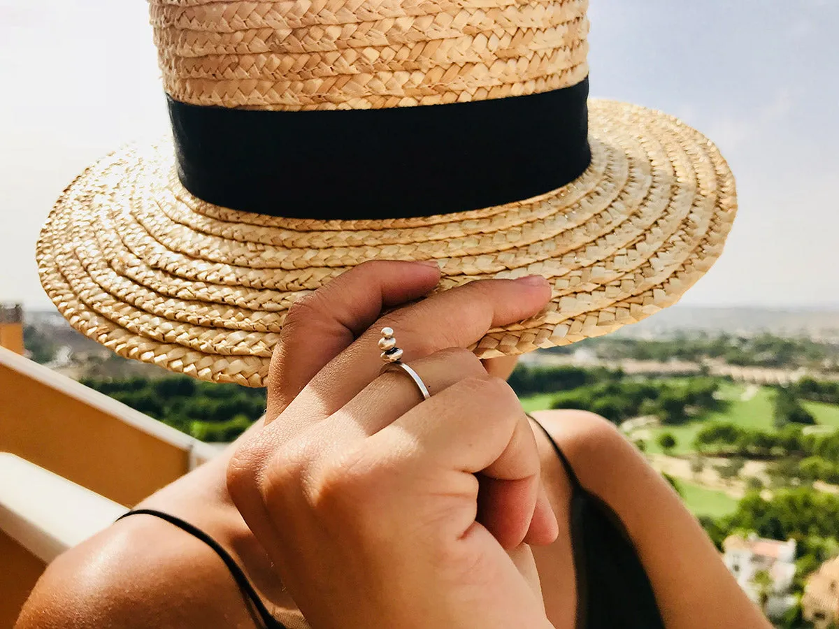 Sterling Silver Zen Ring