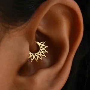 Sunflower Daith Septum Piercing Ring