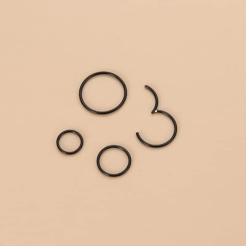 Surgical Steel 20 Gauge Nose Piercing Hoop Nose Lip Ring