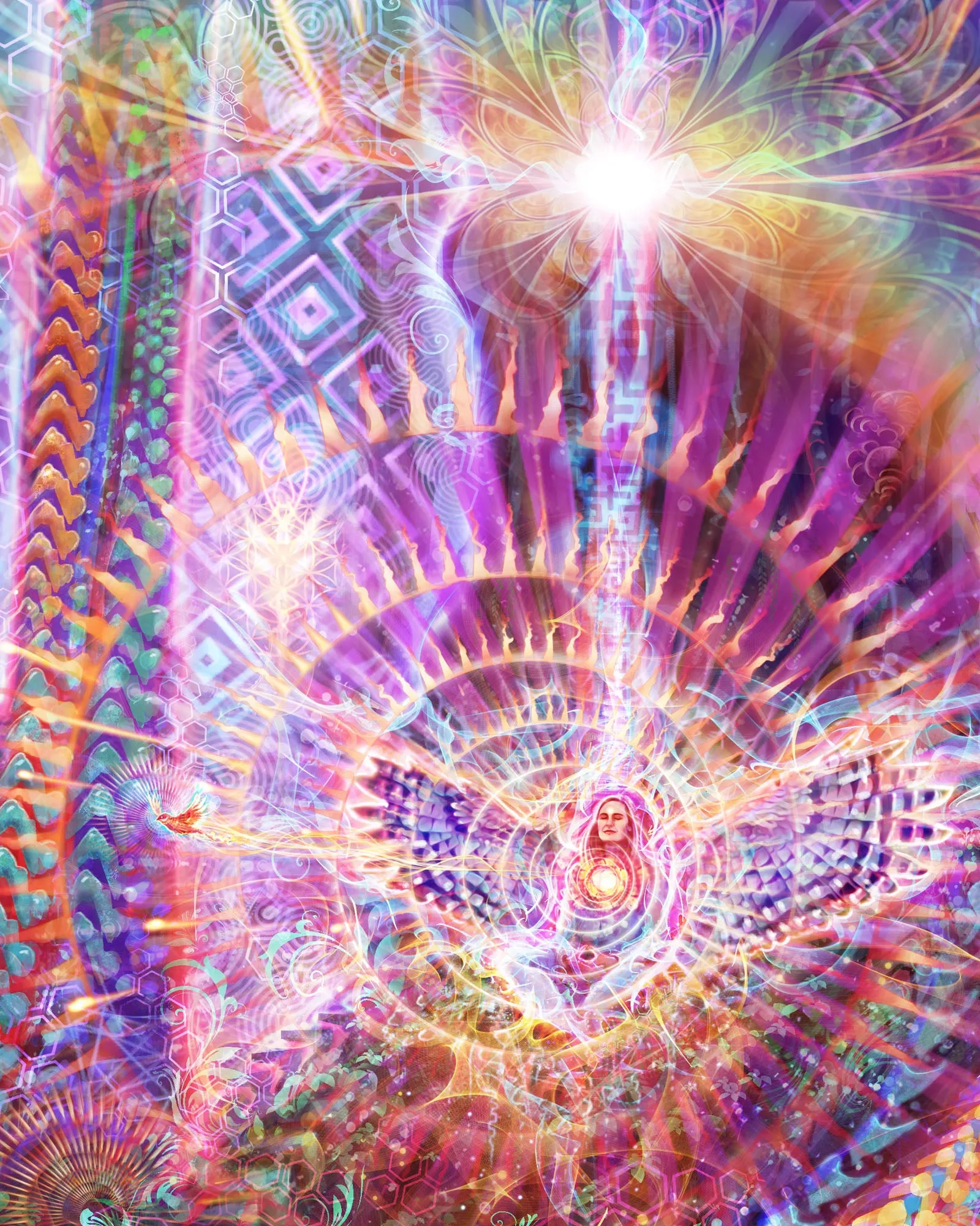 Tasha Treeheart in the Quantum Resonance - Canvas Prints