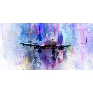 The Boeing 737 No. 4 Frank Martin Print