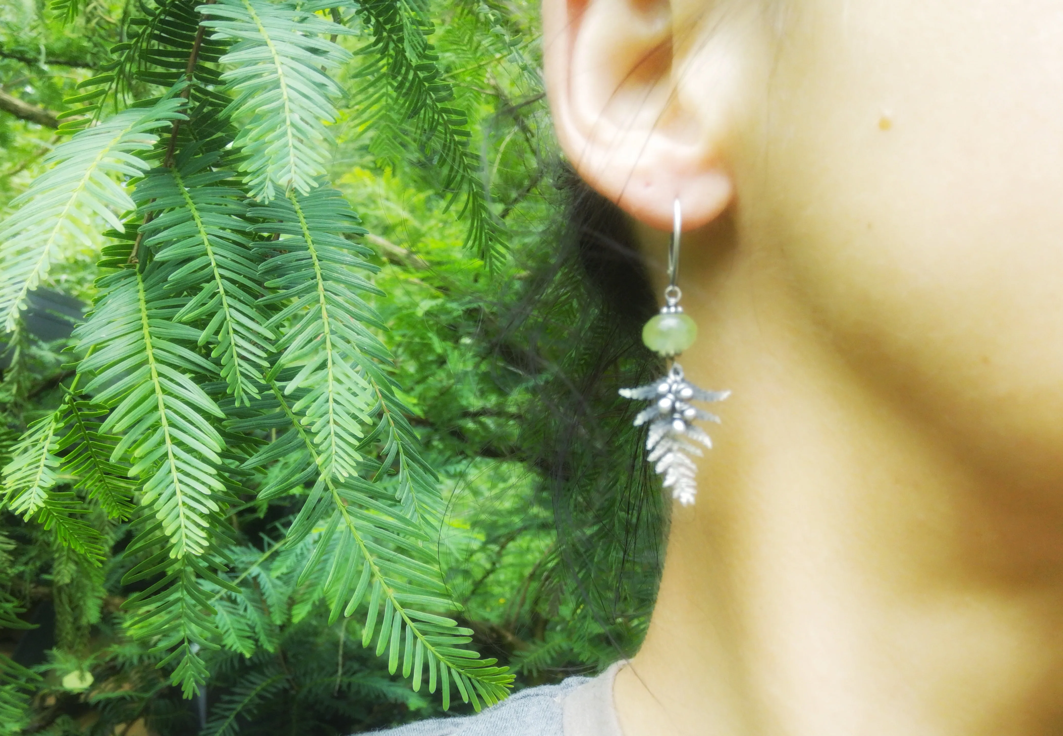 The Glowing Fern Earrings