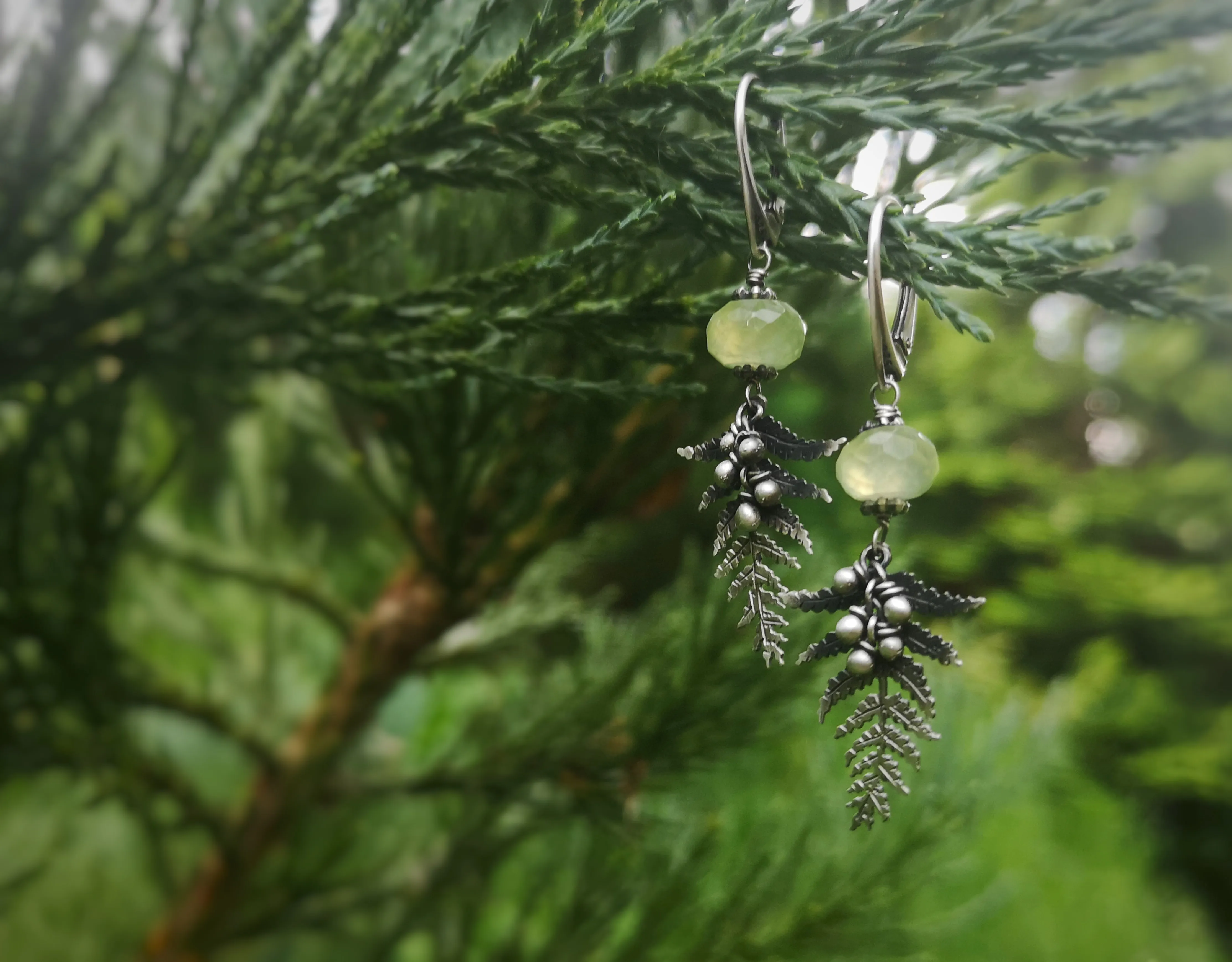 The Glowing Fern Earrings