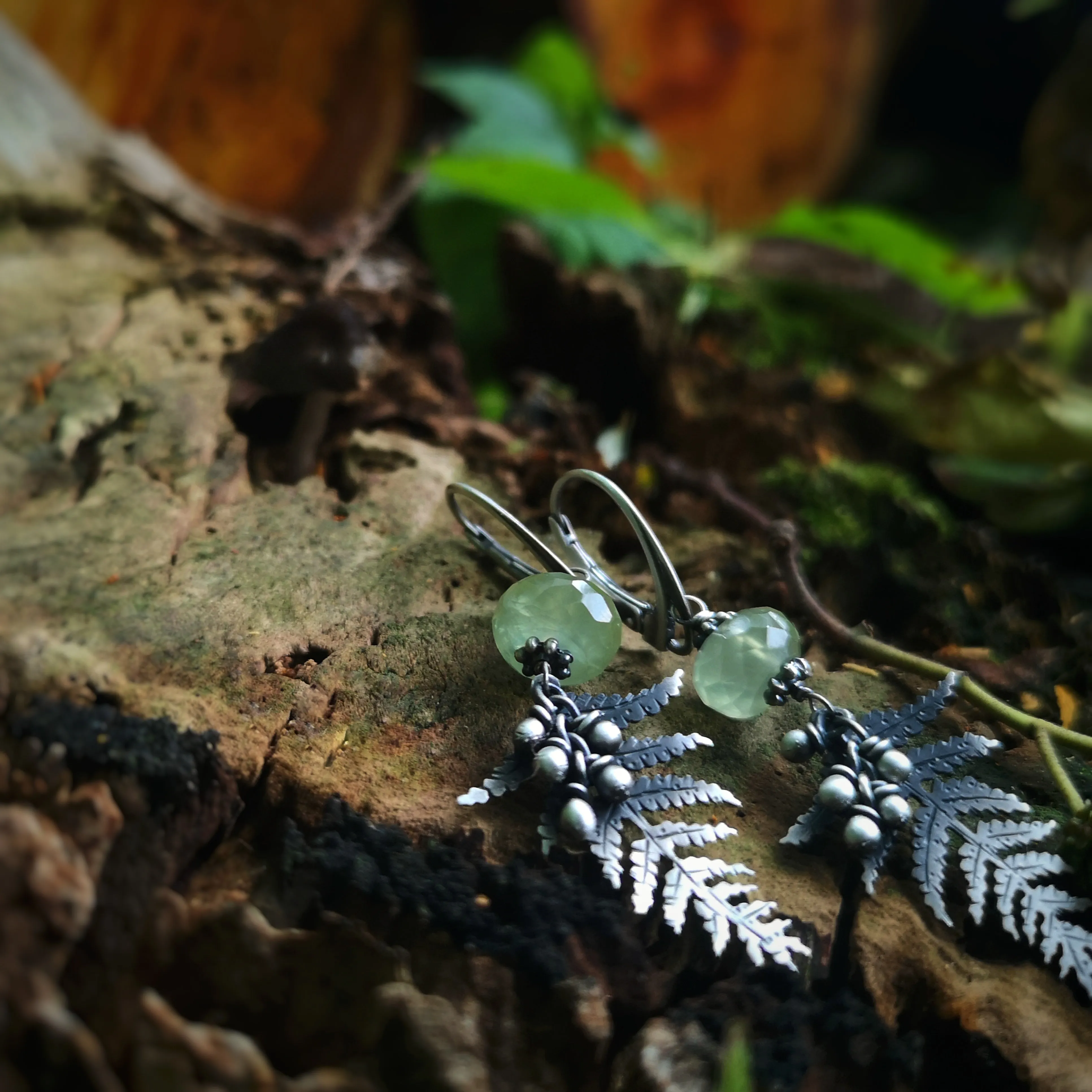 The Glowing Fern Earrings