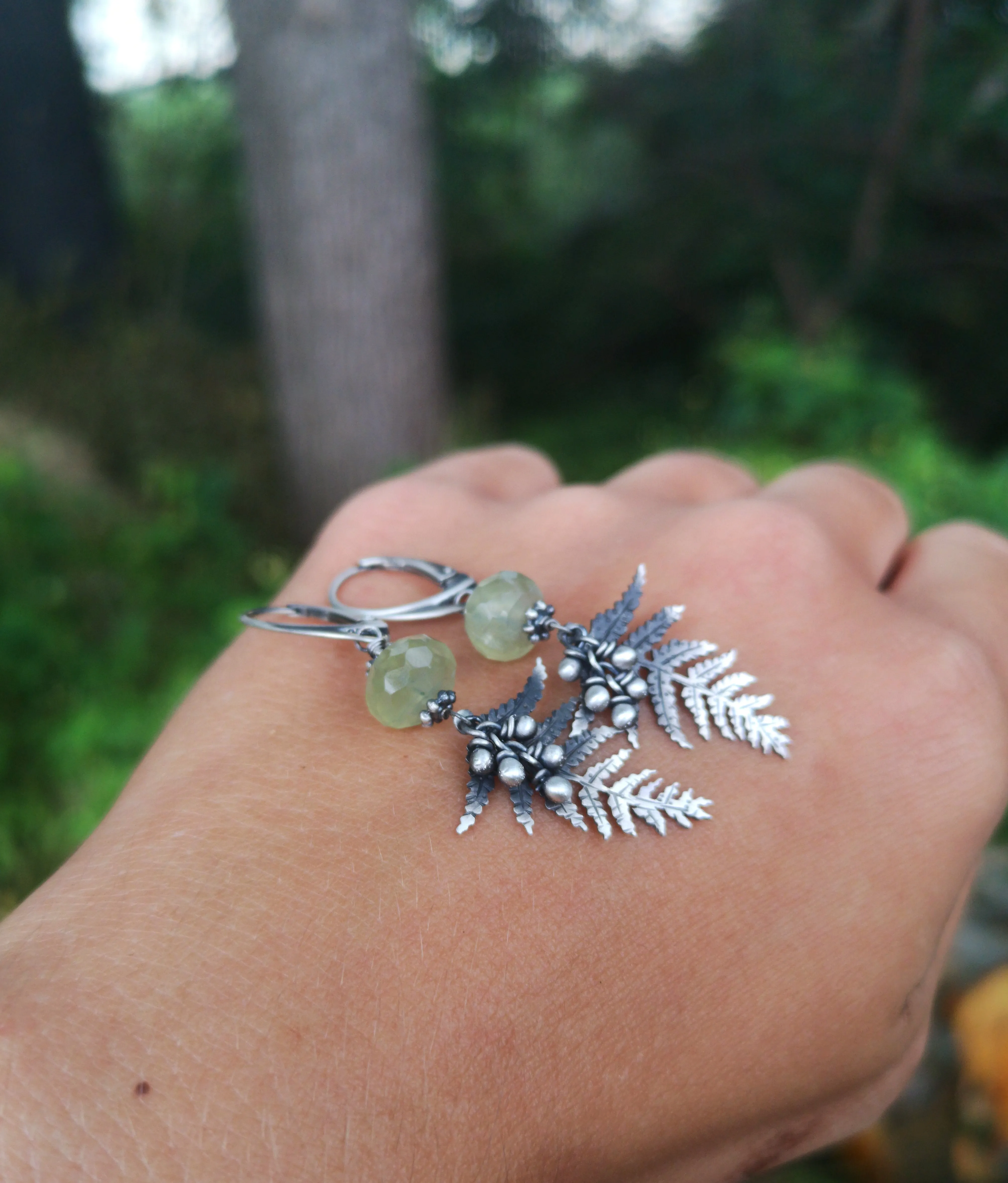 The Glowing Fern Earrings
