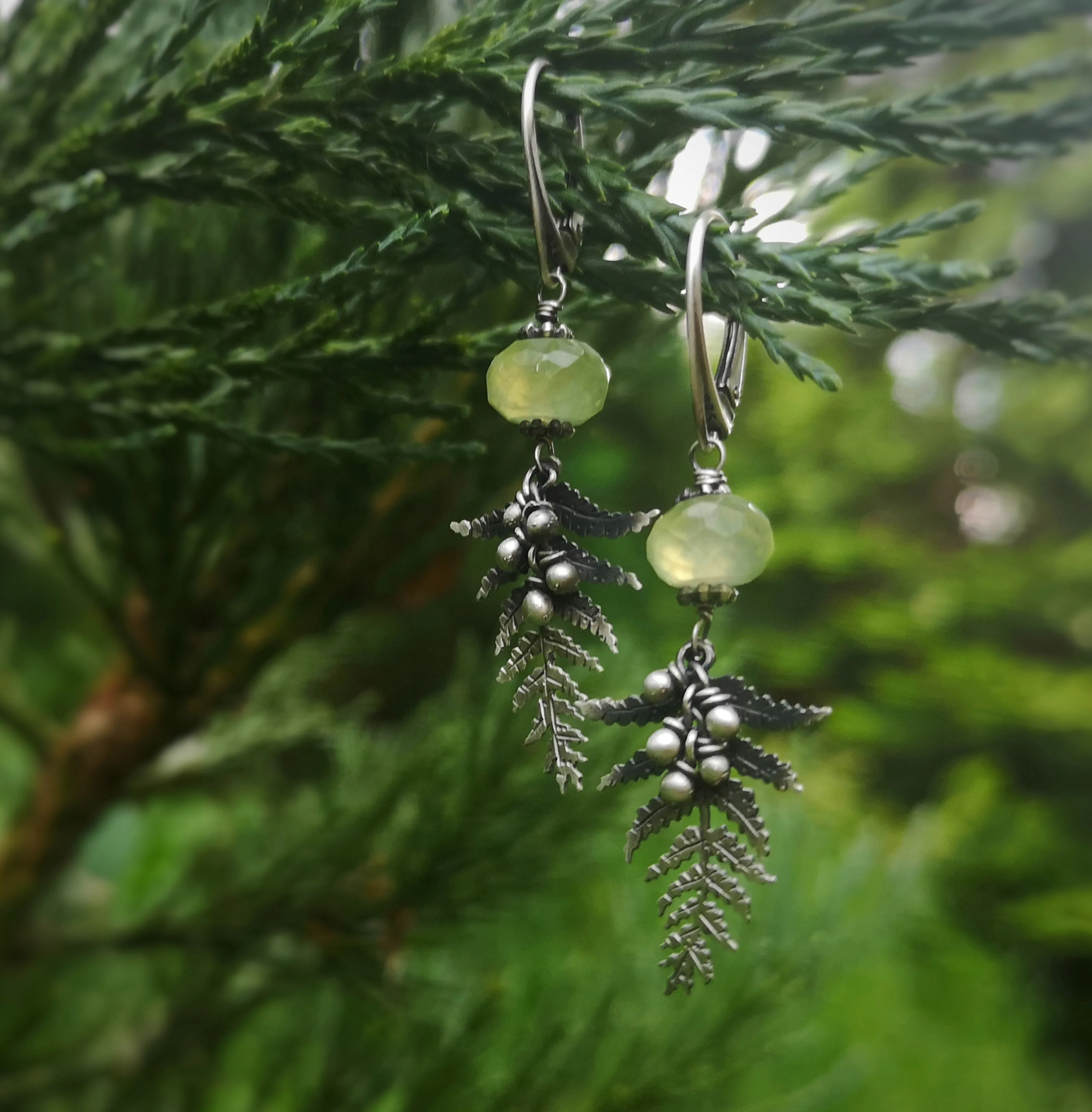The Glowing Fern Earrings