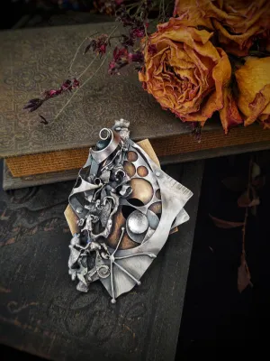 THE HELM - Fine Art Jewelry - Brooch