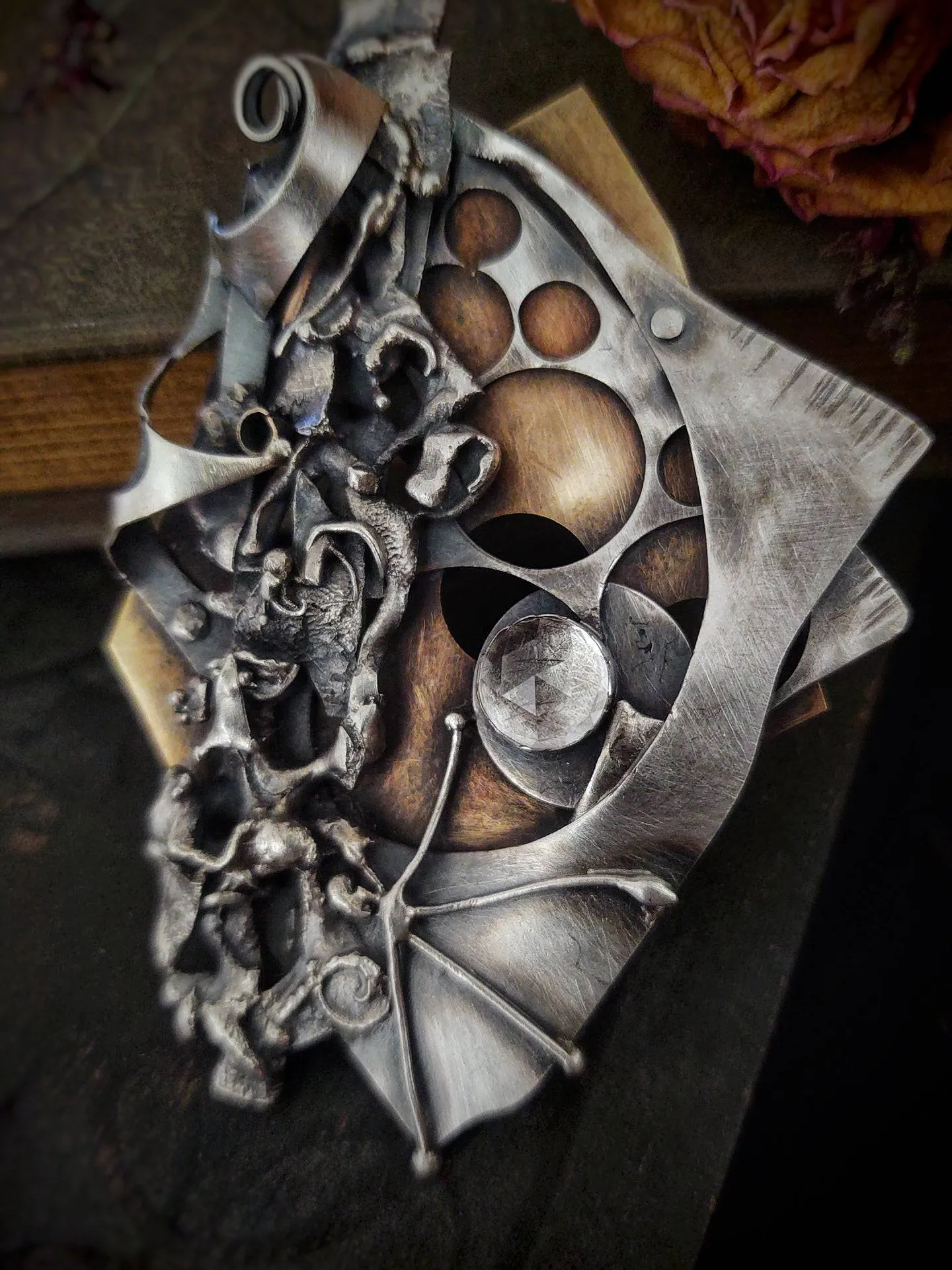 THE HELM - Fine Art Jewelry - Brooch