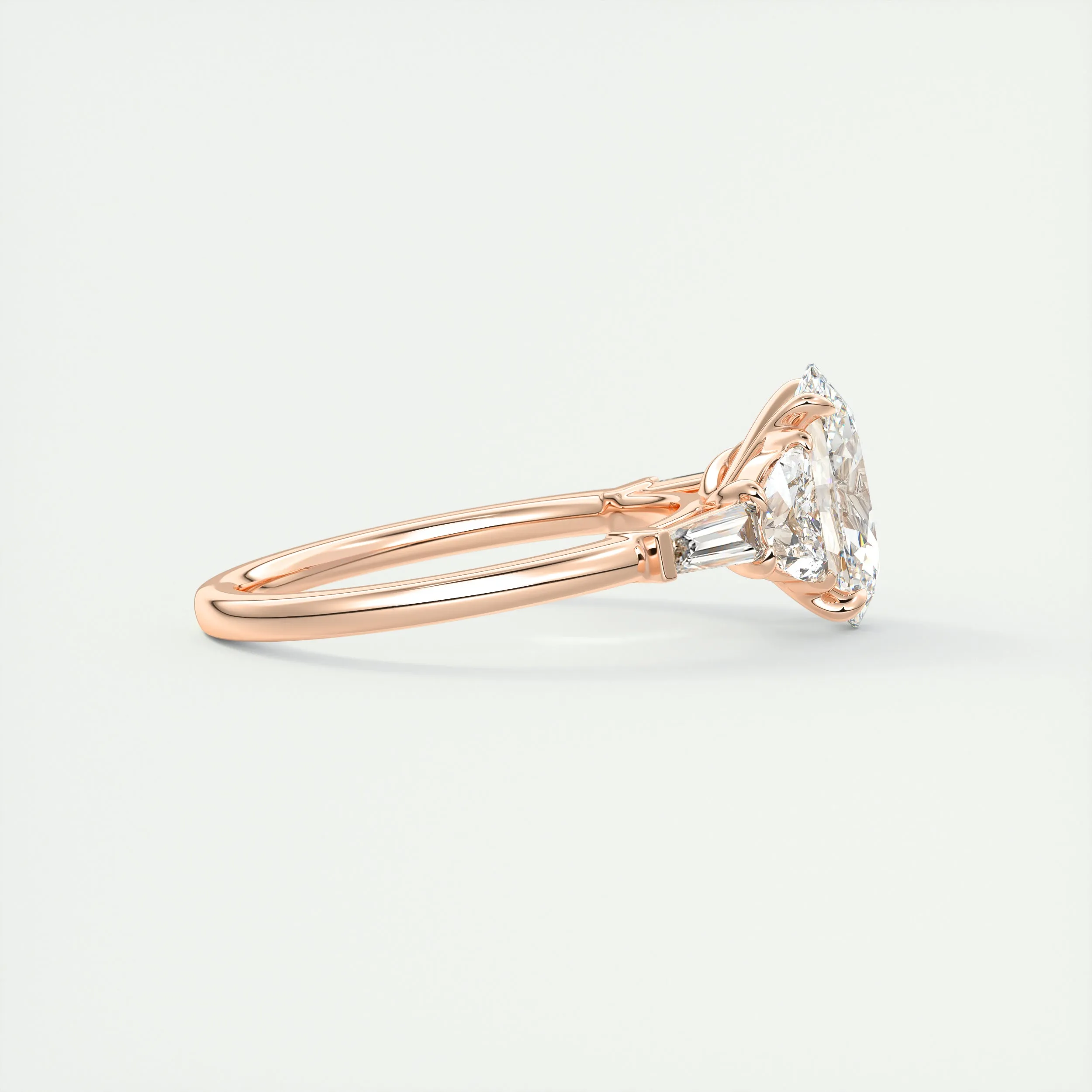 The Nouveau Five Stone | Oval