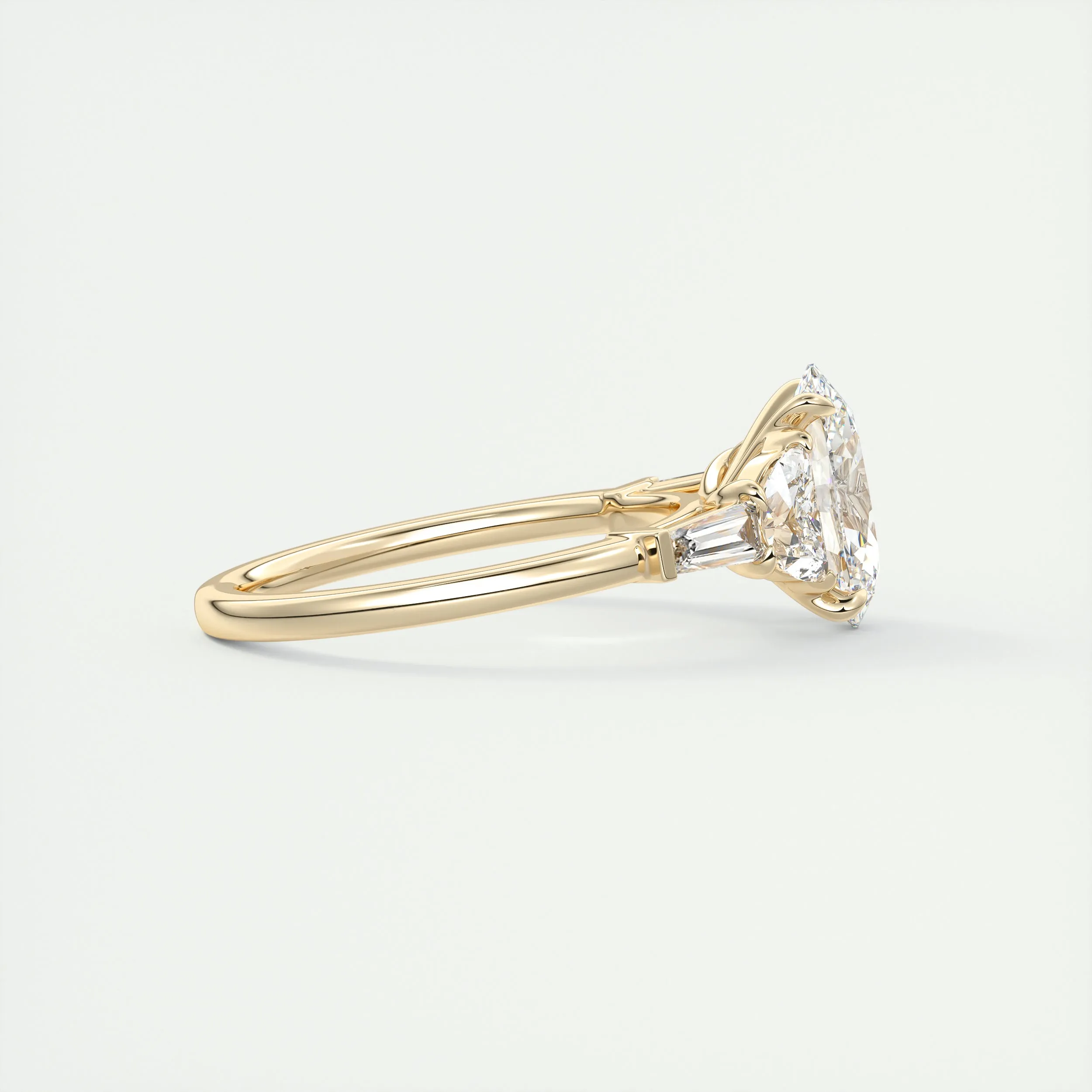 The Nouveau Five Stone | Oval
