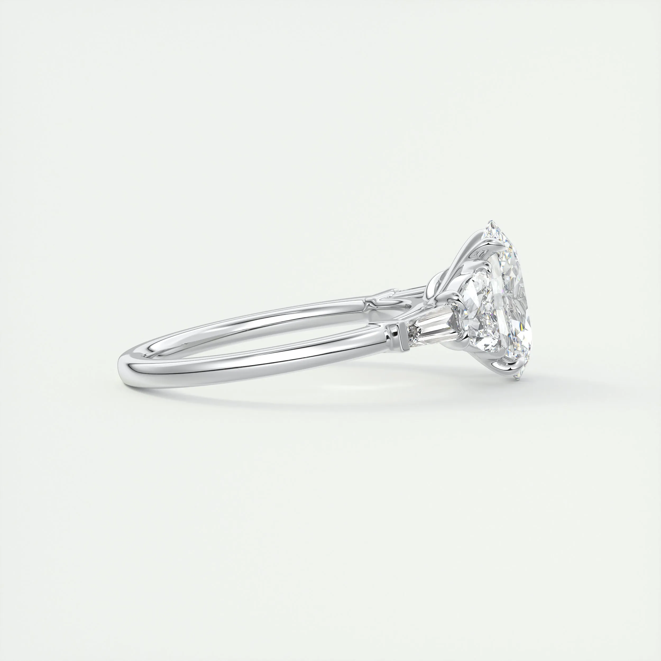 The Nouveau Five Stone | Oval