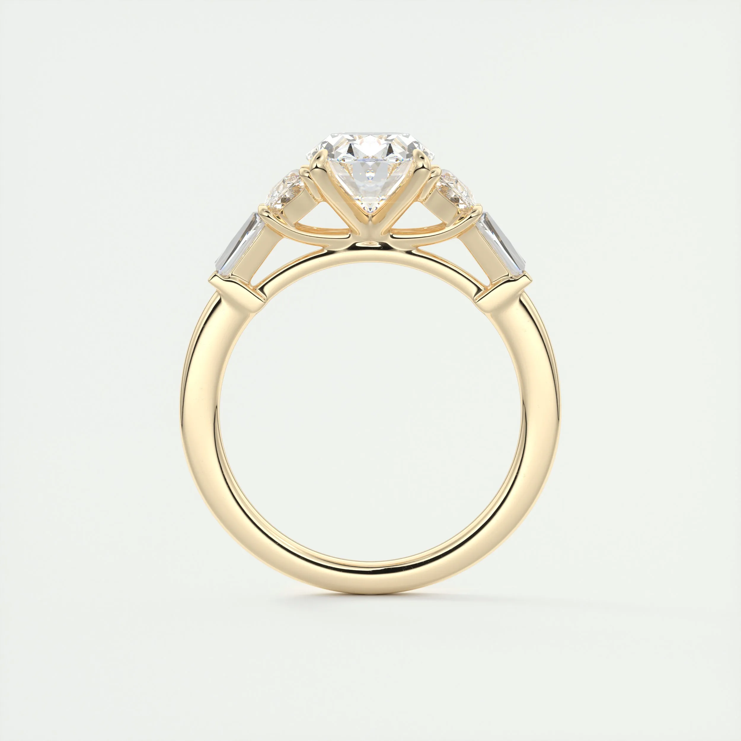 The Nouveau Five Stone | Oval