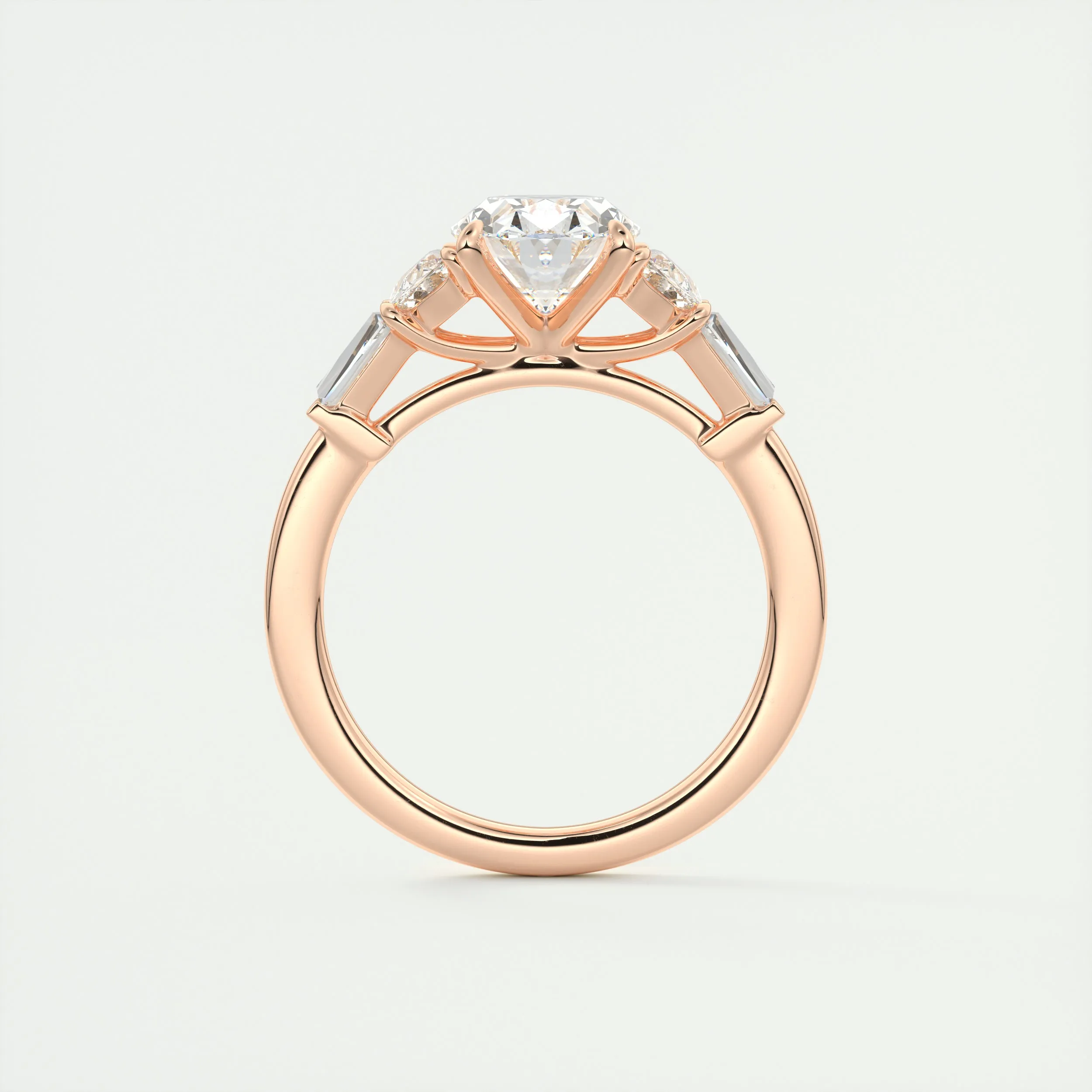 The Nouveau Five Stone | Oval