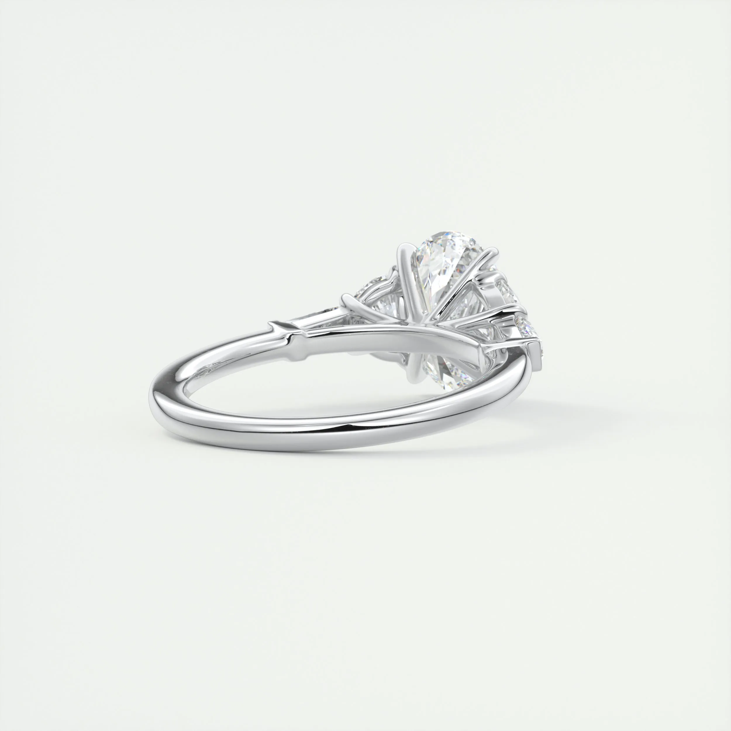 The Nouveau Five Stone | Oval