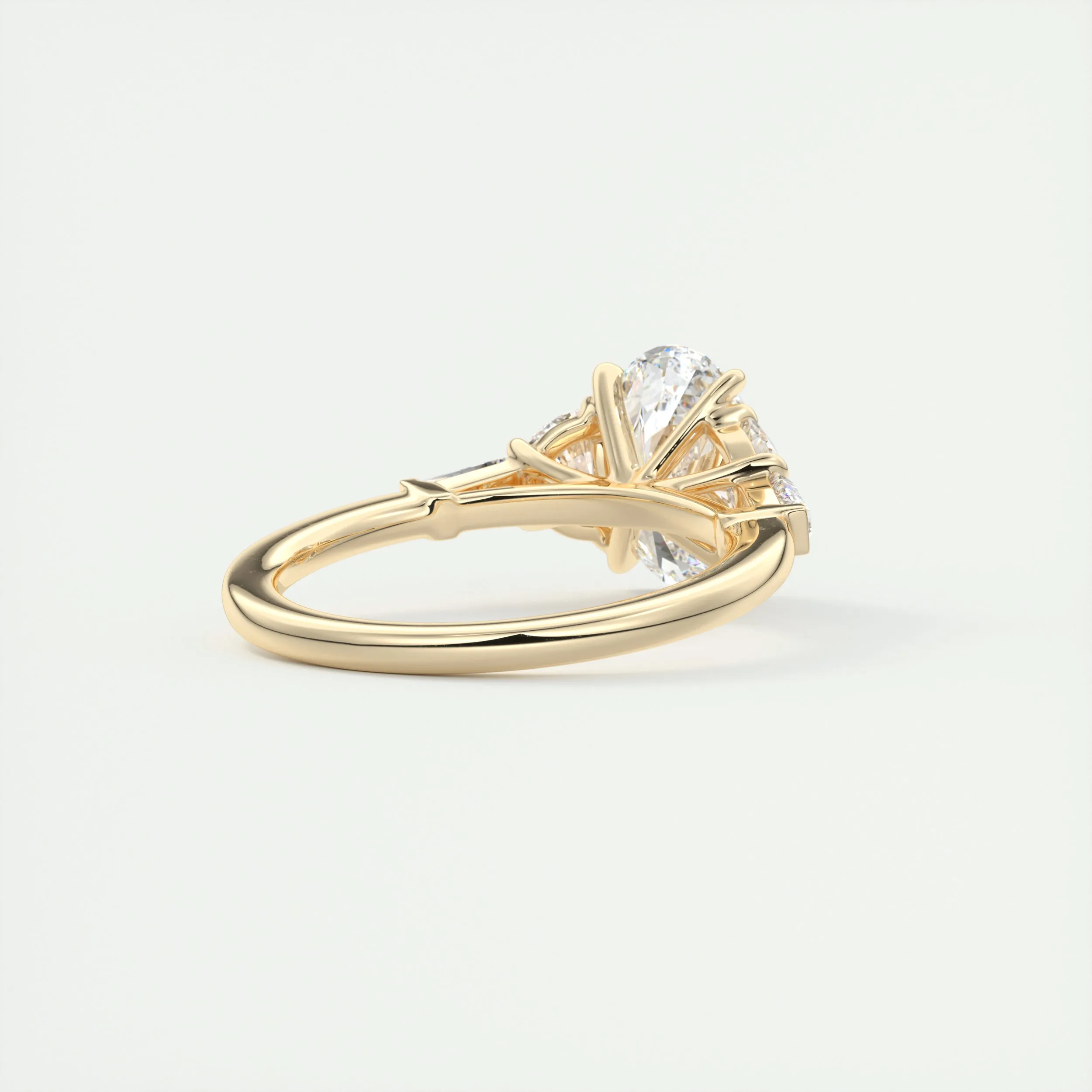 The Nouveau Five Stone | Oval