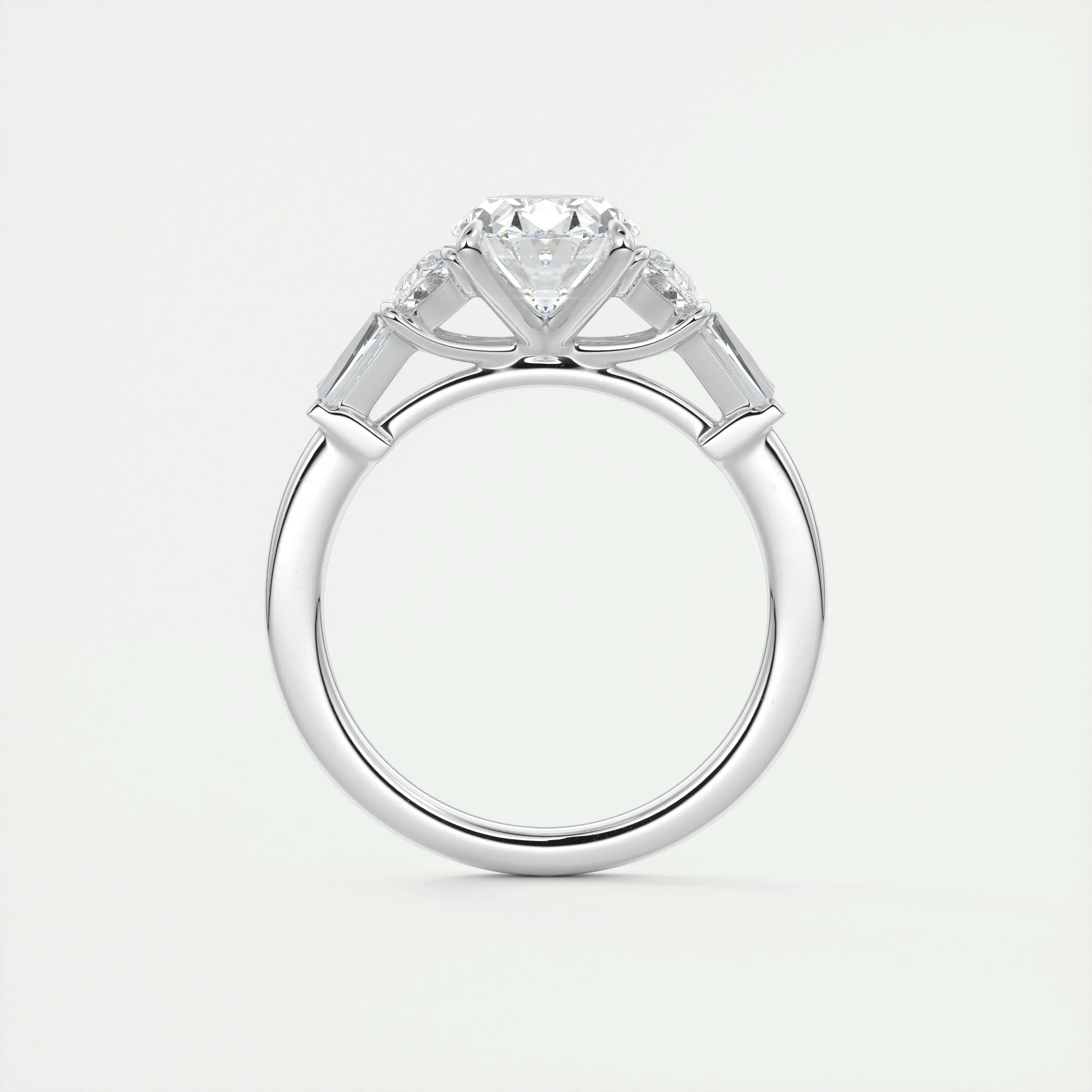 The Nouveau Five Stone | Oval
