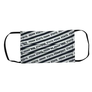 Three Layer Penn State Face Mask