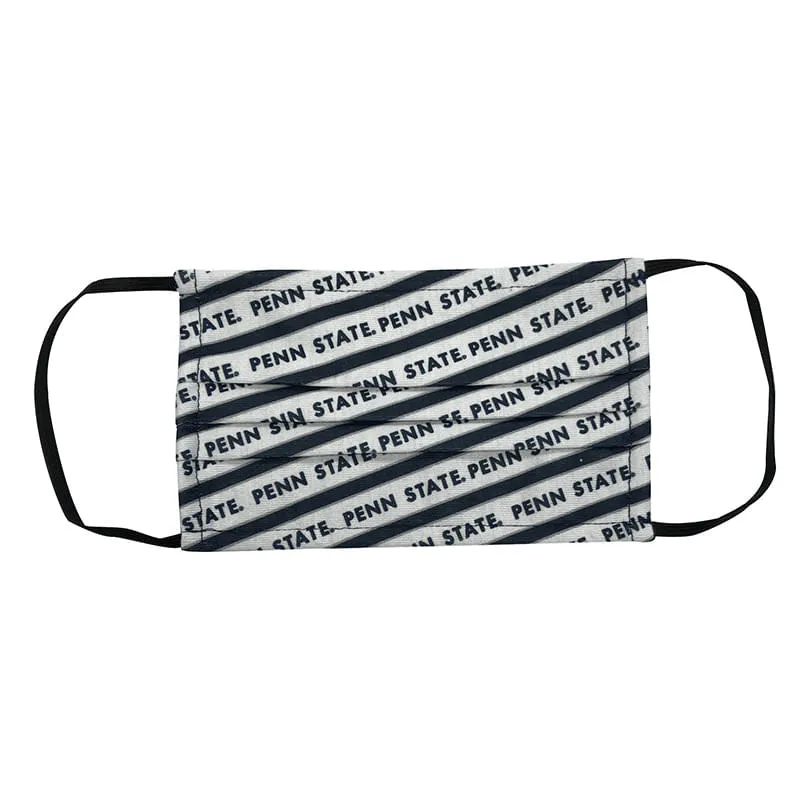 Three Layer Penn State Face Mask