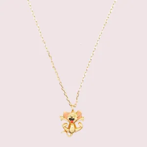 Tom and Jerry Mini Pendant Necklace